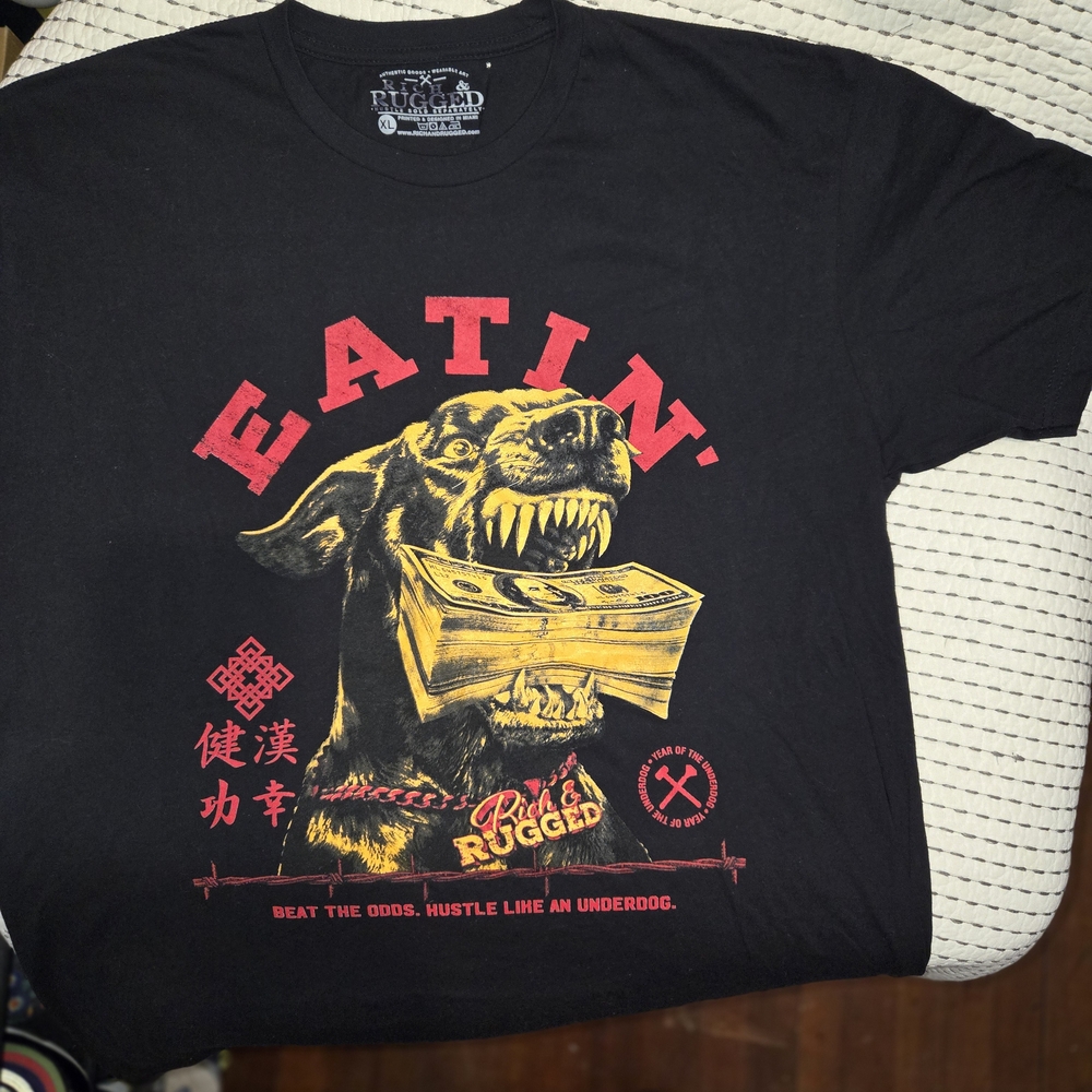 Riot Society Black Eatin' Graphic Tee